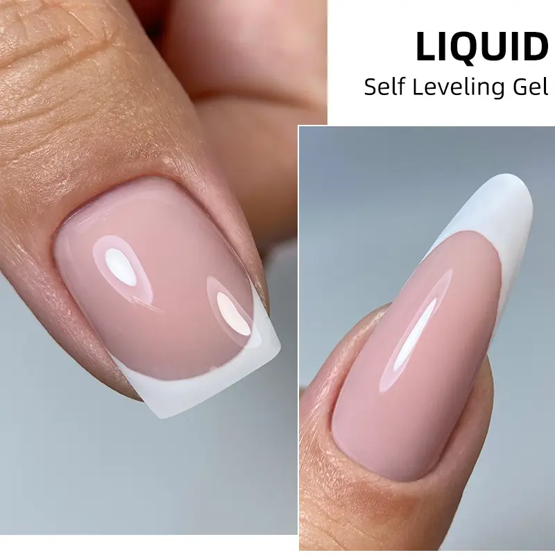 MSHARE Liquid Acrylic Gel Acrygel TPO Free Builder Nail Gel For Nails Extension Constuction Self Level Soak Off UV LED Gel Jar