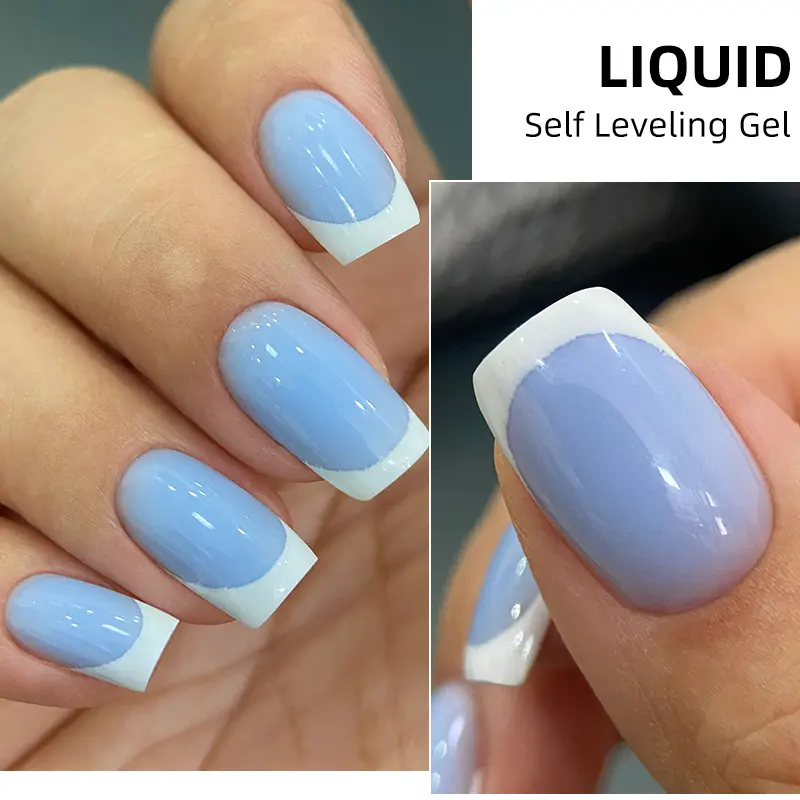 MSHARE Liquid Acrylic Gel Acrygel TPO Free Builder Nail Gel For Nails Extension Constuction Self Level Soak Off UV LED Gel Jar