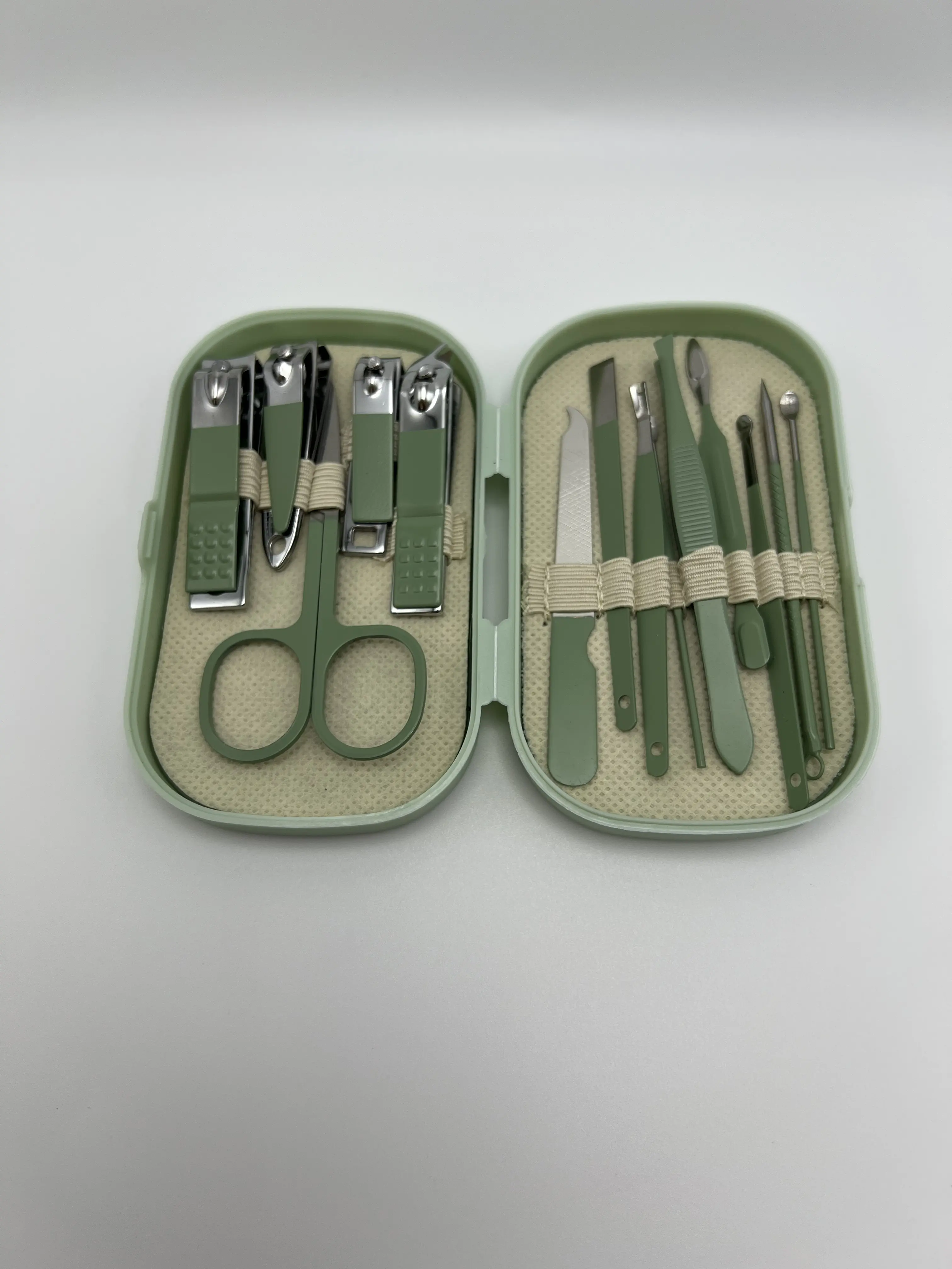 Professional 14 Piece Nail Care Kit Stainless Steel Manicure & Pedicure Set Nail Clipper Set with Travel Case