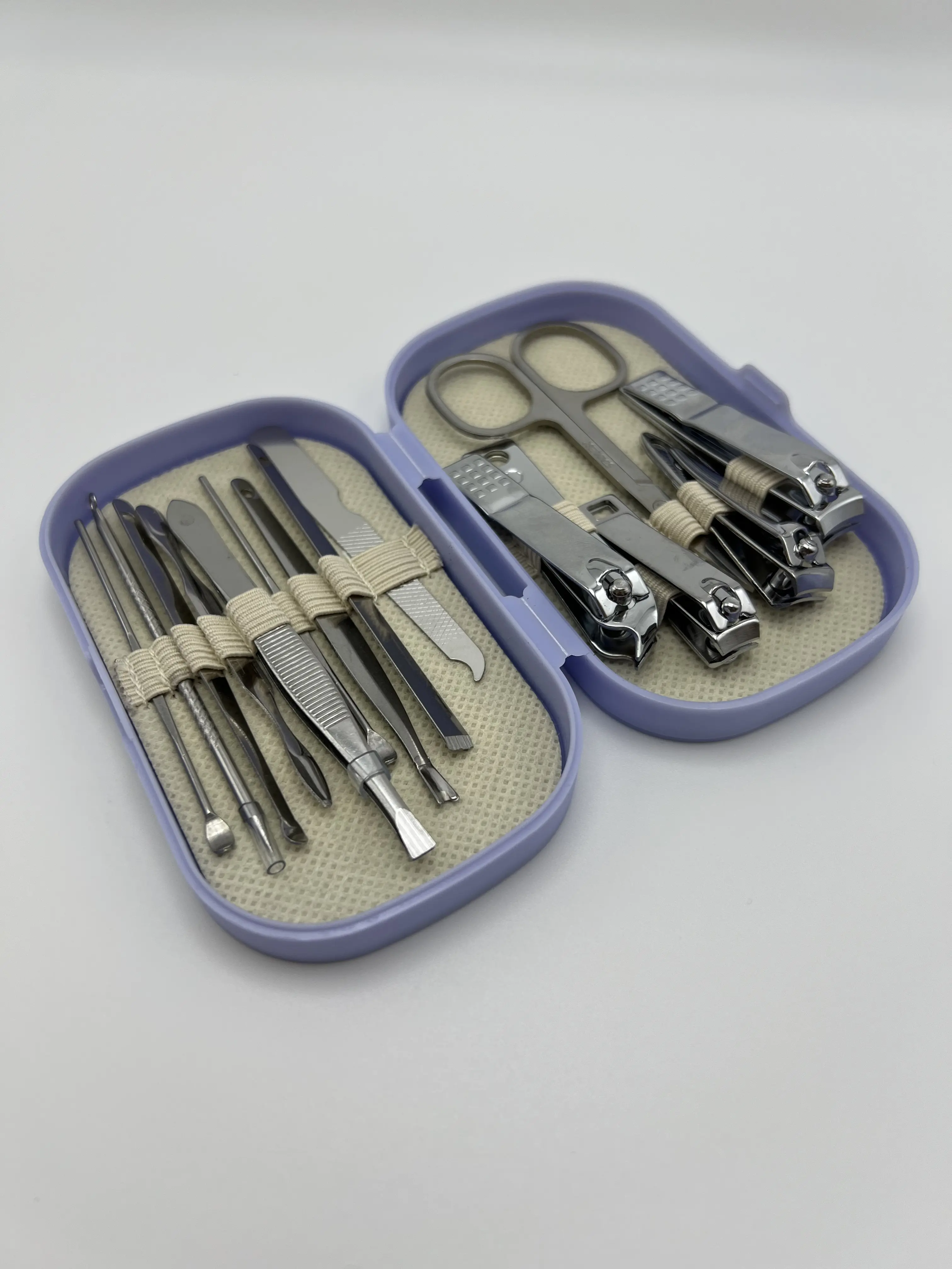 Professional 14 Piece Nail Care Kit Stainless Steel Manicure & Pedicure Set Nail Clipper Set with Travel Case