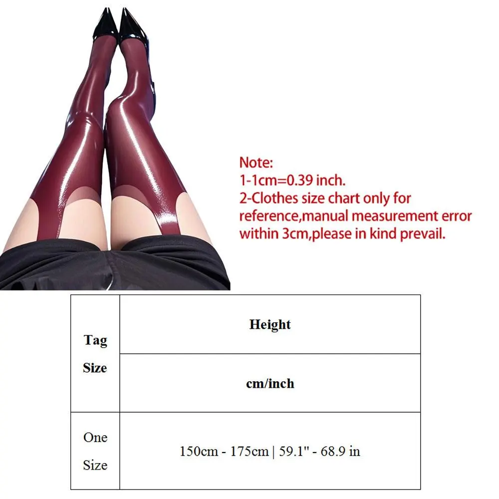 Sexy Black Horse Oil Stockings Hollow Glossy Pantyhose Long Socks Women One-piece Thin Breathable Tights Smooth Stockings