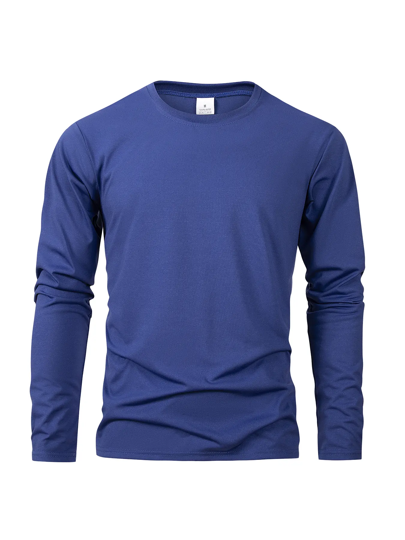 Spring Autumn Men‘s T-shirts Long Sleeve Casual Tops Solid Color High Quality Black T-Shirt Classic Men Clothing