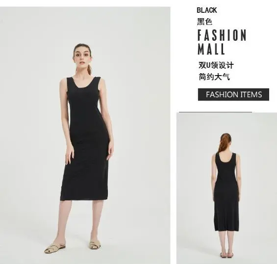 M-5XL Plus Size Nightgowns Woman Night Dress Saxy Night Seamless Vest Long Dress Summer Female Sleepwear Women's Pajamas