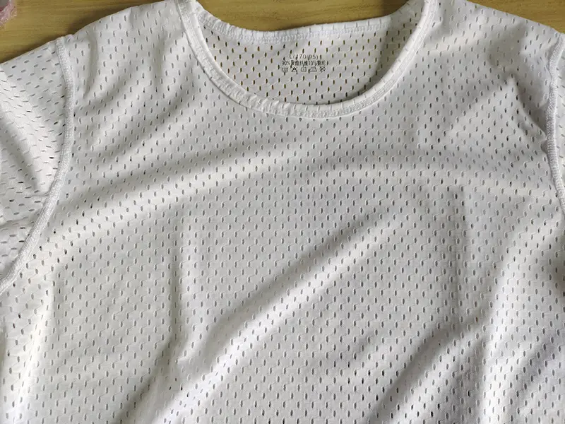 Summer Mens Casual Ice Silk T-shirt Men's Thin Short-sleeved Sports T-shirt Bottoming Shirt Solid Color O-neck Tees