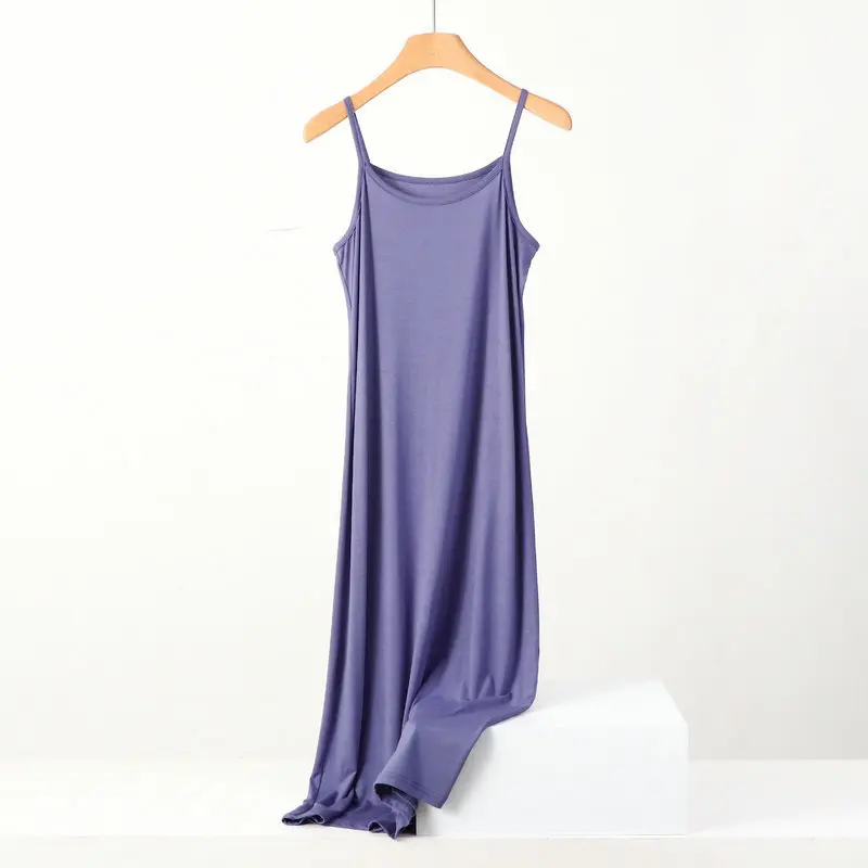 Plus Size Spring Summer Women's Nightgowns Sleeping Night Dress Modal Cotton Ladies Braces Sleepwear Saxy Sleep Shirts XL-8XL