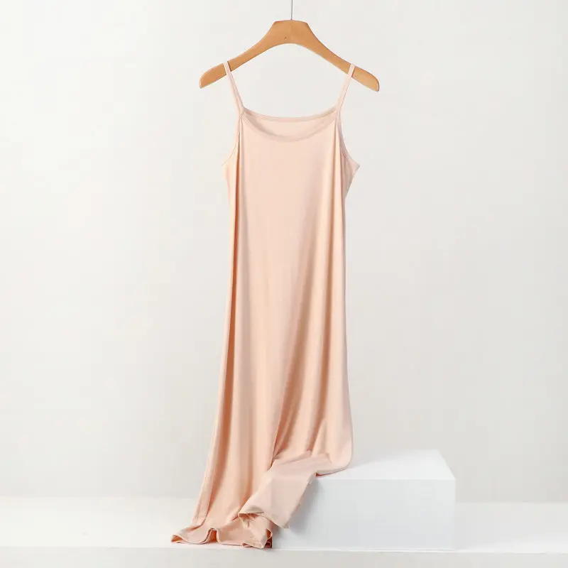 Plus Size Spring Summer Women's Nightgowns Sleeping Night Dress Modal Cotton Ladies Braces Sleepwear Saxy Sleep Shirts XL-8XL