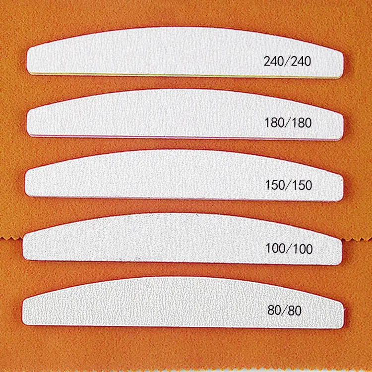 Nail File 180 To 240 Professional Tools Emery for Manicure Lime 240 Sandpaper Gel Polishing Files for Nails Buffers Set Polisher