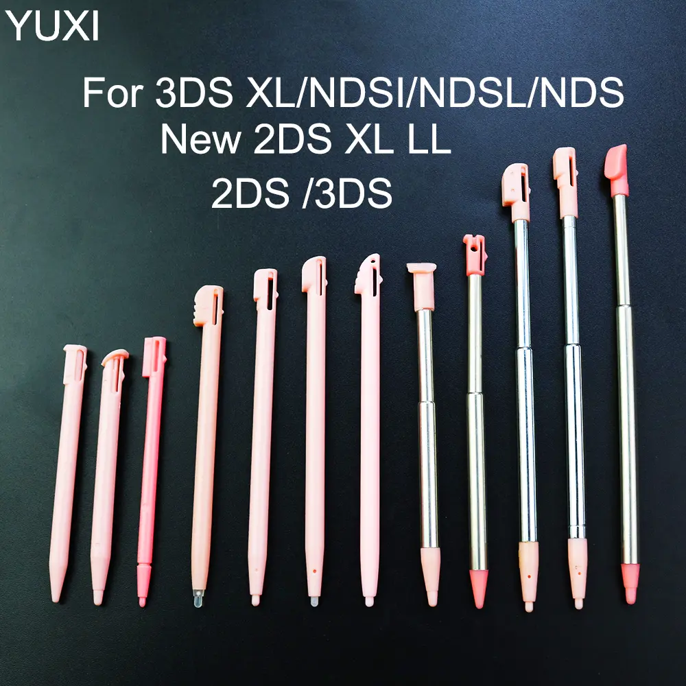 1Pcs Touch Screen Stylus Pen for Nintend 3DS XLNDSI NDSL NDS New 2DS XL LL 2DS 3DS Plastic Metal Stylus Pen Replacement Part