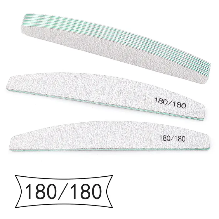 Nail File 180 To 240 Professional Tools Emery for Manicure Lime 240 Sandpaper Gel Polishing Files for Nails Buffers Set Polisher