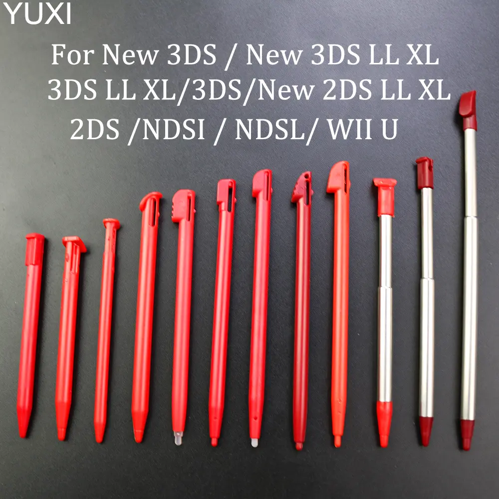 1Pcs Touch Screen Stylus Pen for Nintend 3DS XLNDSI NDSL NDS New 2DS XL LL 2DS 3DS Plastic Metal Stylus Pen Replacement Part