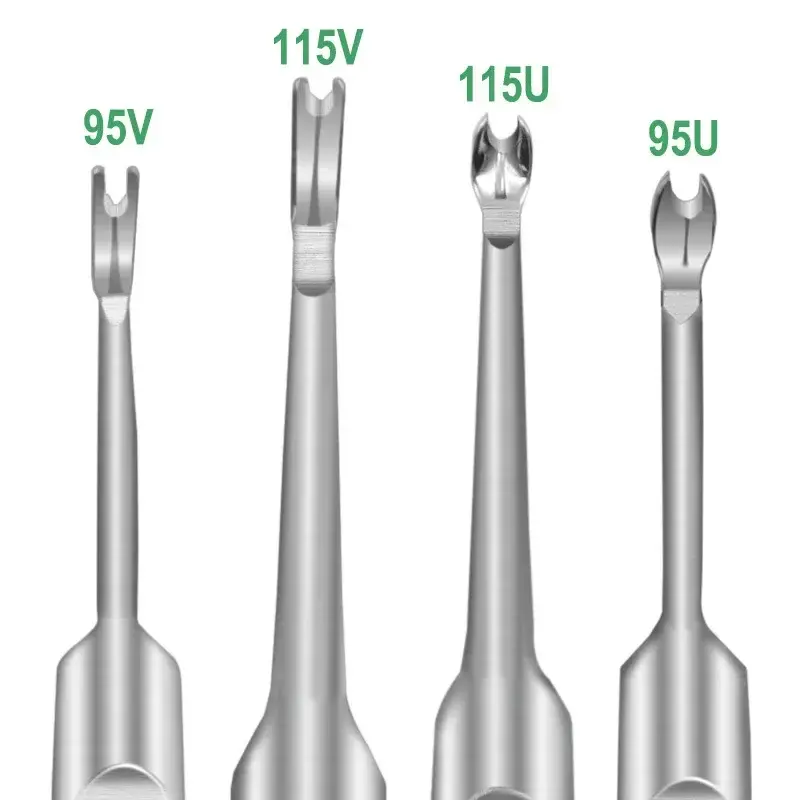 Cuticle Remover Dead Skin Pusher Surgical Grade Stainless Steel Nail Art Manicure Tools Scraper Nail Cleaner Trimmer
