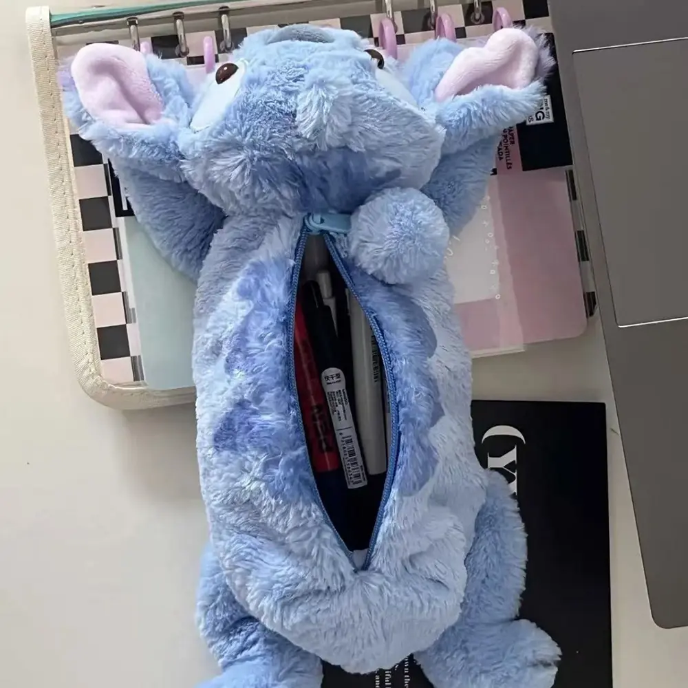 Disney Stitch Pencil Case Multifunctional Storage Stationery Bag Fashion Cute Pencil Case Stationery Children's Gift