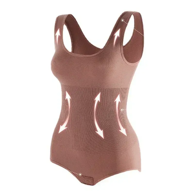 1/2PCS Bodysuit Women Slimming Shapewear Corset Reducing Body Shaper Modeling Underwear Tummy Control Panties Briefs 35-110kg