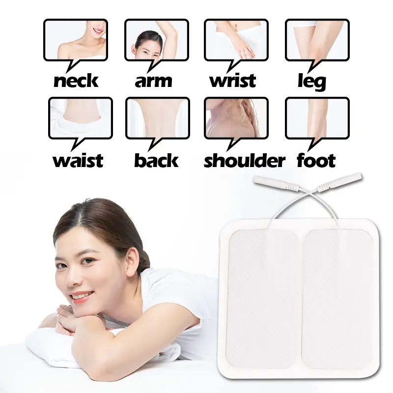 20/50Pcs 9*5cm Self-adhesive Electrode Pads Patch for Body TENS Massager Pulse Muscle Stimulator Acupuncture Massage Gel Sticker