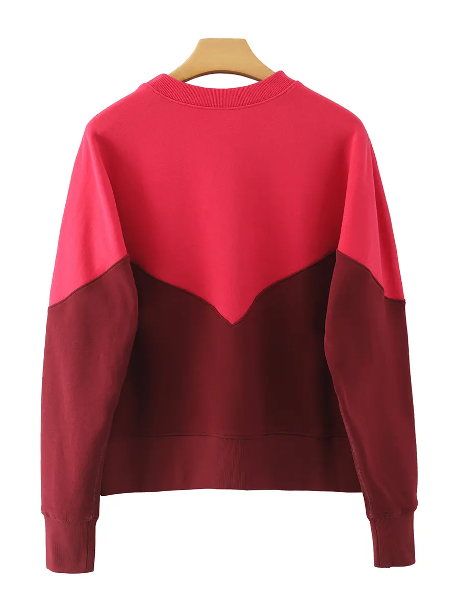 Casual Loose Letter Pattern Sweatirt Brand Spring D3362 Lazy Sle Fce Lined Zipper ort Length Women's Hoodie