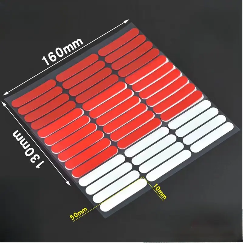 30pc Nail Adhesive Tape False Nails Display Stand Glue Double-sided Pasted Practice Show Square Round Strong Sticky Glue Sticker