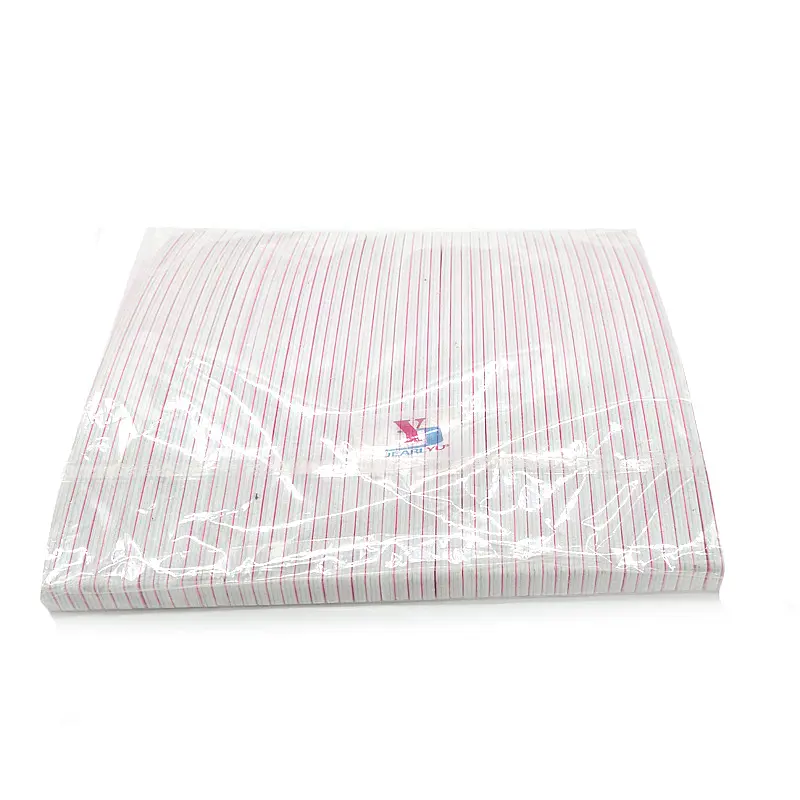 2/5/10/25Pcs Pink Nail File 200/240 Grit Durable High Quality Fine Grinding Manicure Tools for Home Use Nail Salon Tools