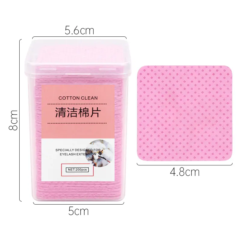 1000/600/500/300/200/100pcs Lint-Free Nail Polish Remover Wipes Napkin UV Gel Nail Polish Removal Pads Paper Cleaning Tools