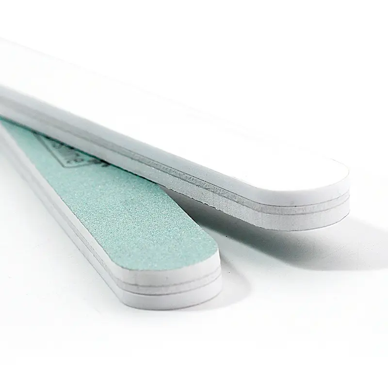 10Pcs Polishing Nail Files 600/3000 Grit Sanding Buffers Strip Nail Supplies For Professional Double Sided Manicure Shiny Nails