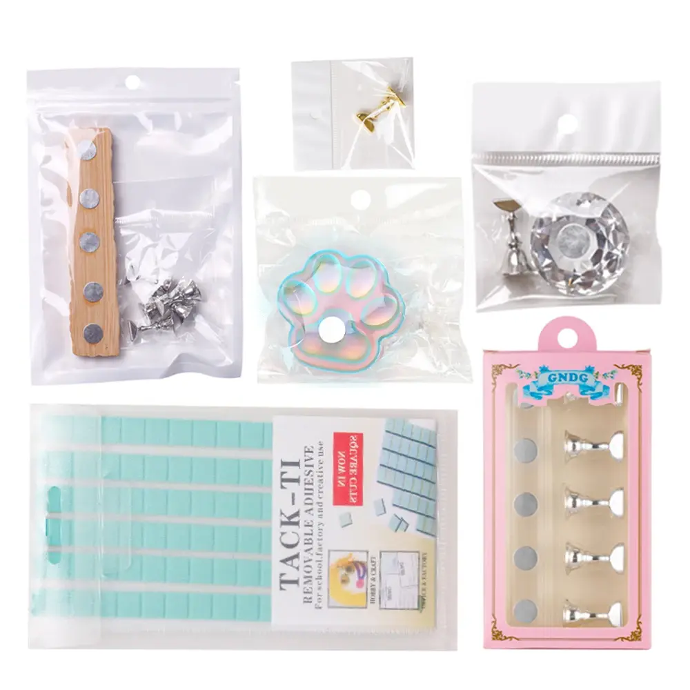 1Pc Magnetic Nail Art Holder Various Acrylic Nail Practice Stand with Clay for Nail Artists,beginners Home DIY Supply Art Tools