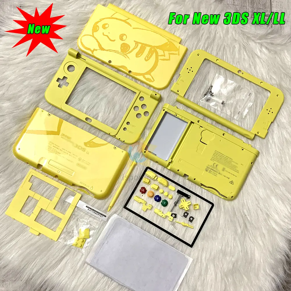 2020 New Replacement For Nintend New 3DS LL Game Console Case Cover for New 3DS XL Housing Shell Cover Case Full Set