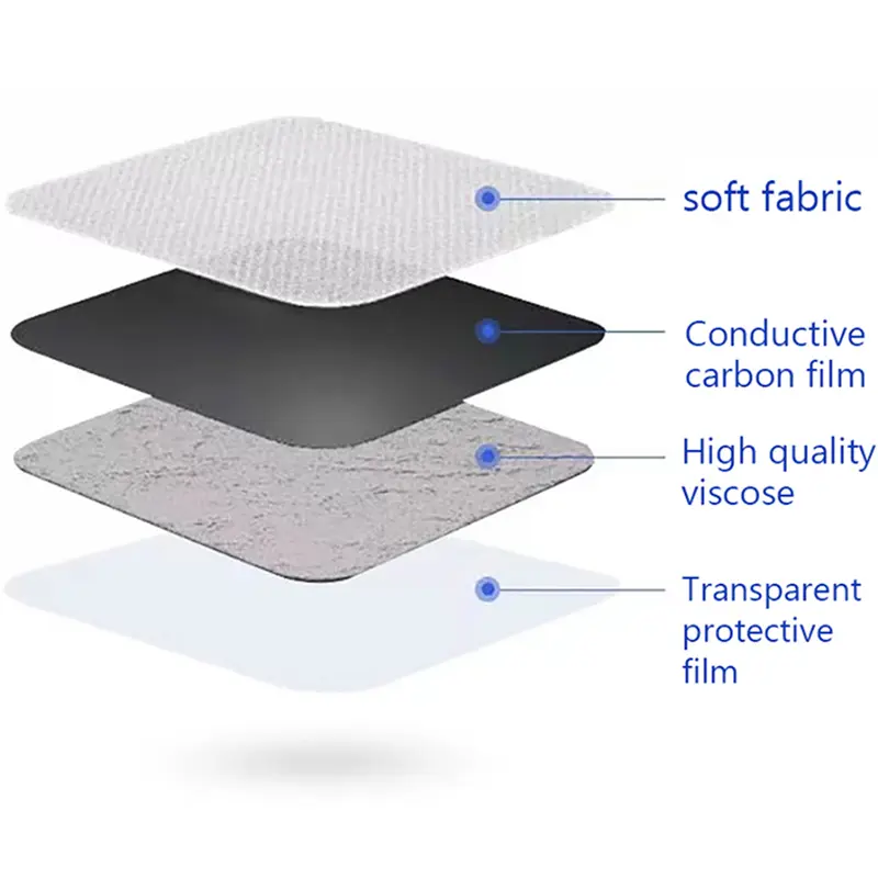 10/20/50/100PCS TENS Electrode Pads For Acupuncture Physiotherapy Massager Electrodes Patch Pulse EMS Muscle Stimulator Sticker