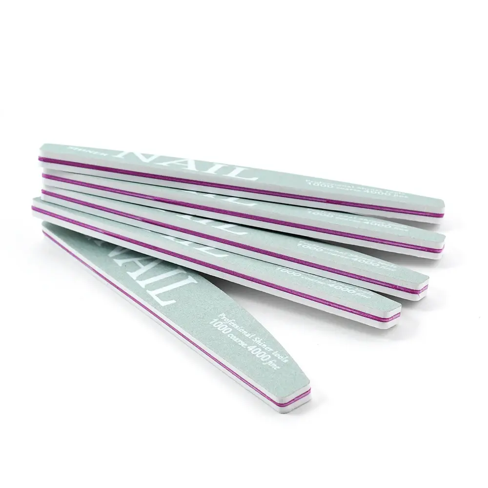 5/30Pcs Sponge Nail Buffer Block Strip 1000/4000 Grit  White Nail Sanding Buffer Nail Supplies For Professional Manicure Tools