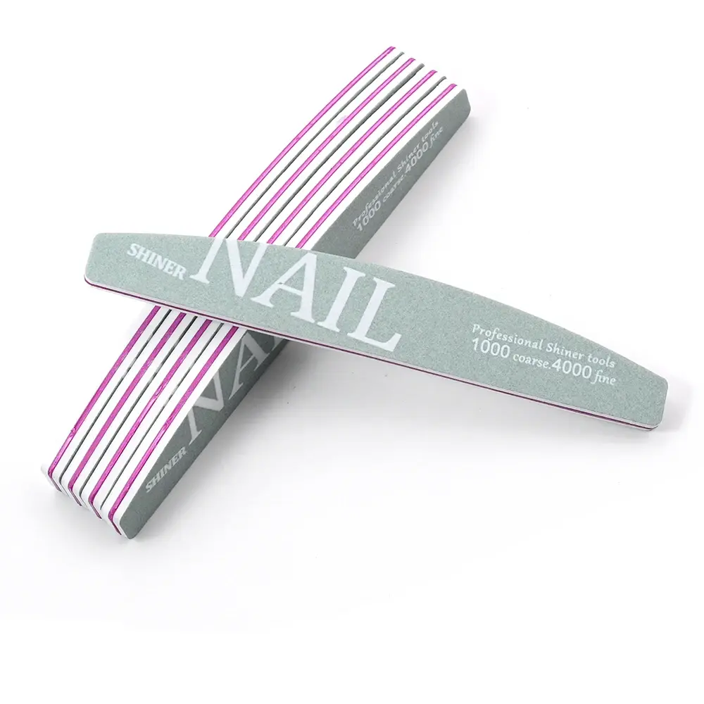 5/30Pcs Sponge Nail Buffer Block Strip 1000/4000 Grit  White Nail Sanding Buffer Nail Supplies For Professional Manicure Tools