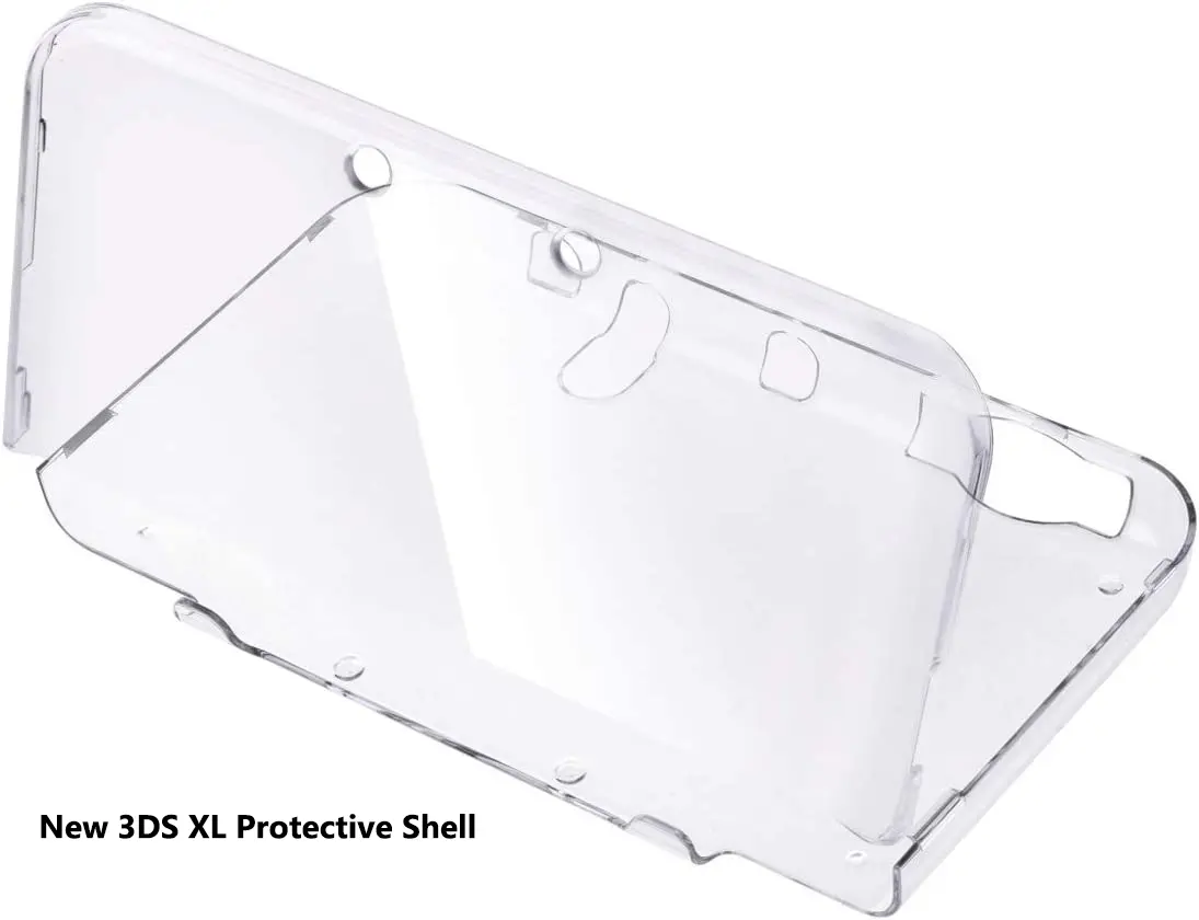 New 3DS XL Protective Shell, Ultra Clear Crystal Transparent Hard Case, Only for Nintendo New 3DS XL
