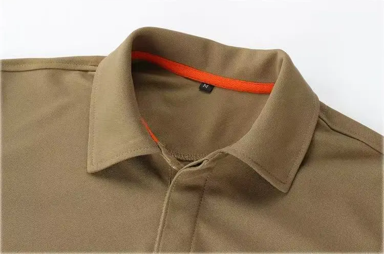 Men's Quick Dry Pullover Embroidered Shirts Summer Oversized Breathable Clothes Elastic Plain Camping Hiking Climbing T-shirts