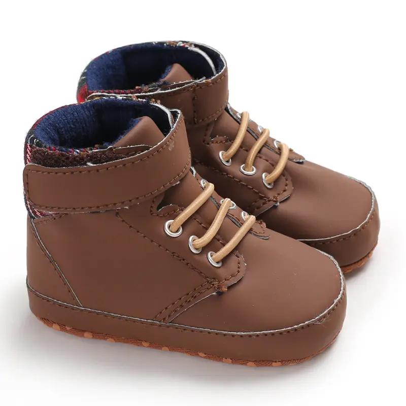 Baby Walking Shoes For Boys And Toddlers Going Out In England Soft Soled Anti Slip Newborn Shoes With Rubber Soles For Newborns