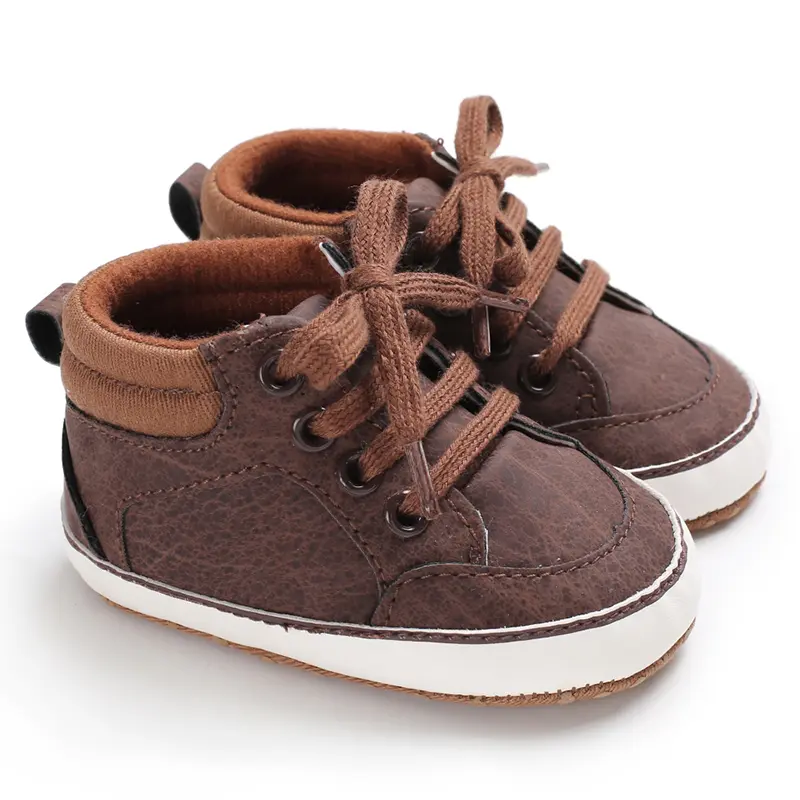 Baby Walking Shoes For Boys And Toddlers Going Out In England Soft Soled Anti Slip Newborn Shoes With Rubber Soles For Newborns