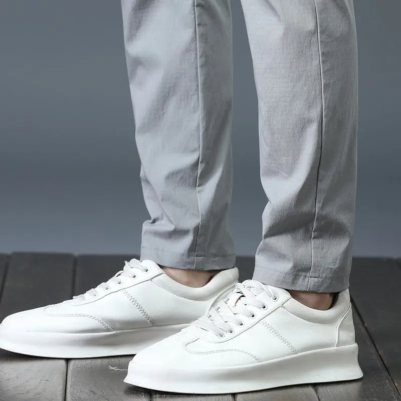 Ice Silk Men's Golf Men's Midweight Casual Pants Sports Pants Simple Design Khaki Black Slim Straight Leg Stretch Casual Trouse
