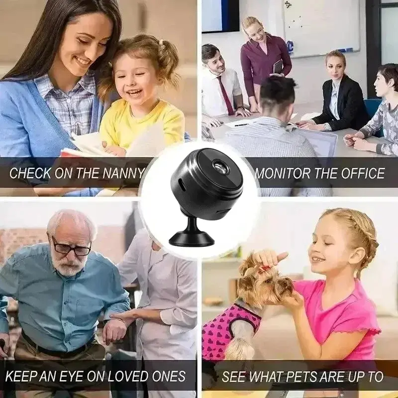 A9 HD Wifi Smart Monitor Surveillance Cameras Sensor Camcorder Web Video Home Safety Wireless Security