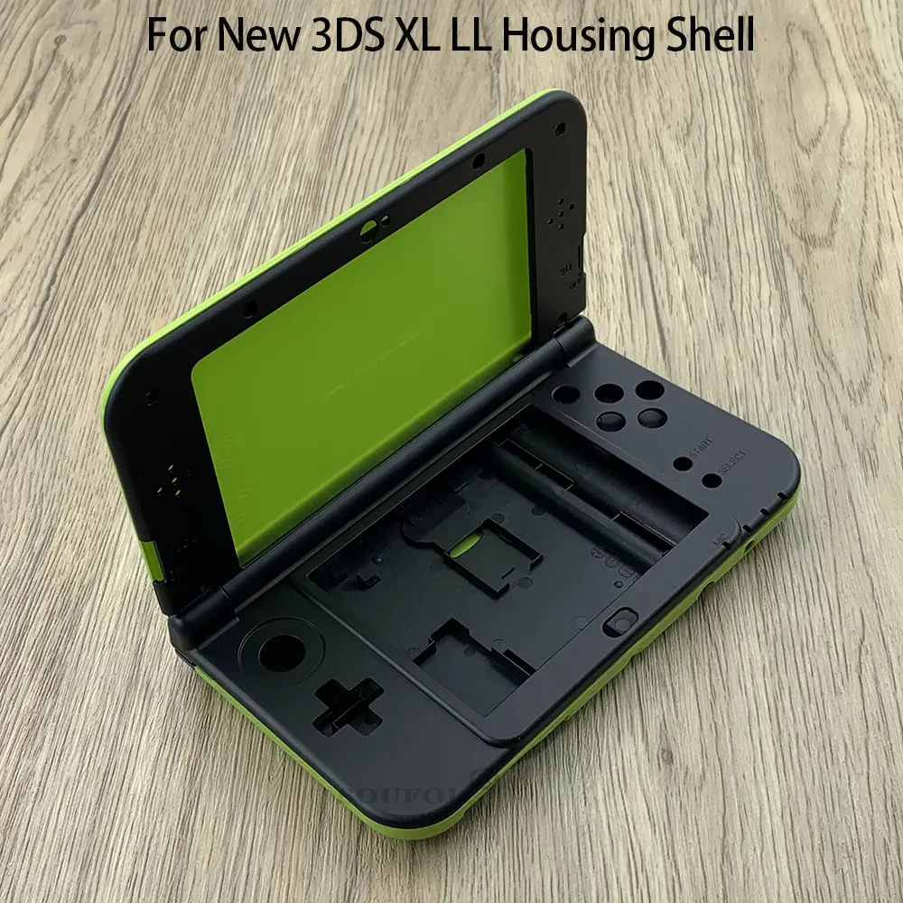Green For Nintend New 3DS LL/XL Game Console Replacement Case for New 3DS XL Housing Shell Cover Case Full Set with Buttons