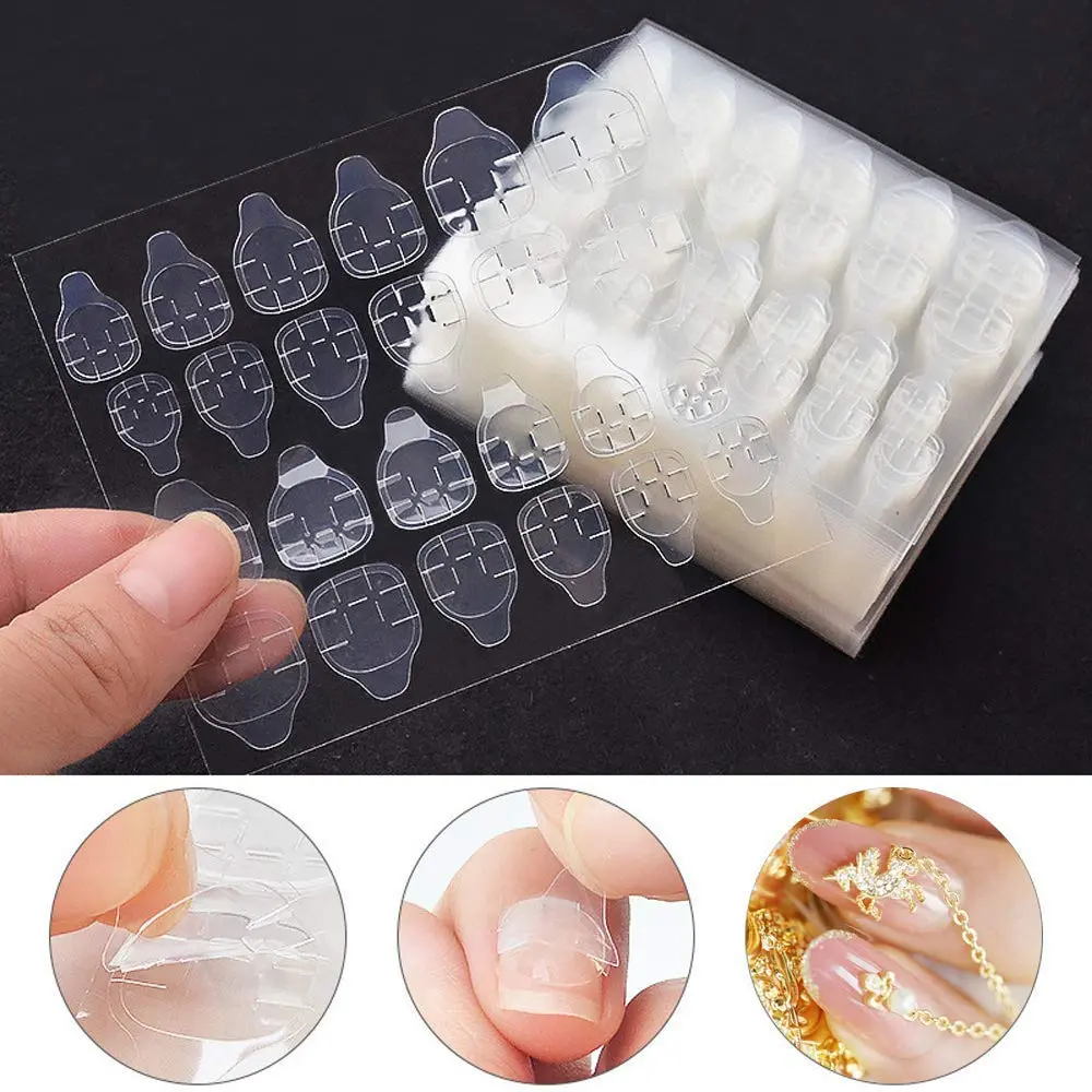 Wearable False Nail Jelly Glue Double-Sided Paste Removable High Adhesion Nail Glue DIY Manicure Tools