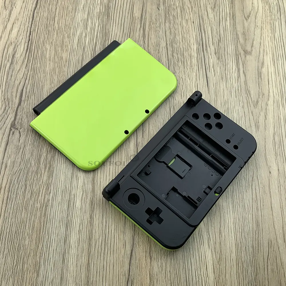 Green For Nintend New 3DS LL/XL Game Console Replacement Case for New 3DS XL Housing Shell Cover Case Full Set with Buttons