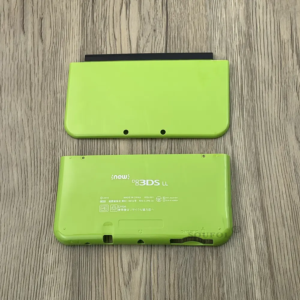 Green For Nintend New 3DS LL/XL Game Console Replacement Case for New 3DS XL Housing Shell Cover Case Full Set with Buttons