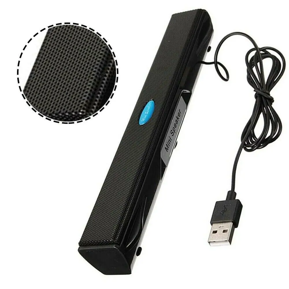 Mini USB Speaker 3D Surround Sound Speaker Multimedia Desktop Speaker For Laptop Desktop PC etc.