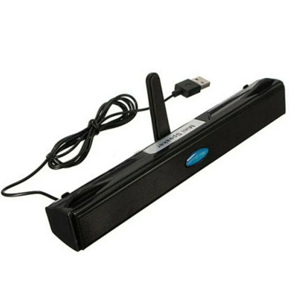 Mini USB Speaker 3D Surround Sound Speaker Multimedia Desktop Speaker For Laptop Desktop PC etc.