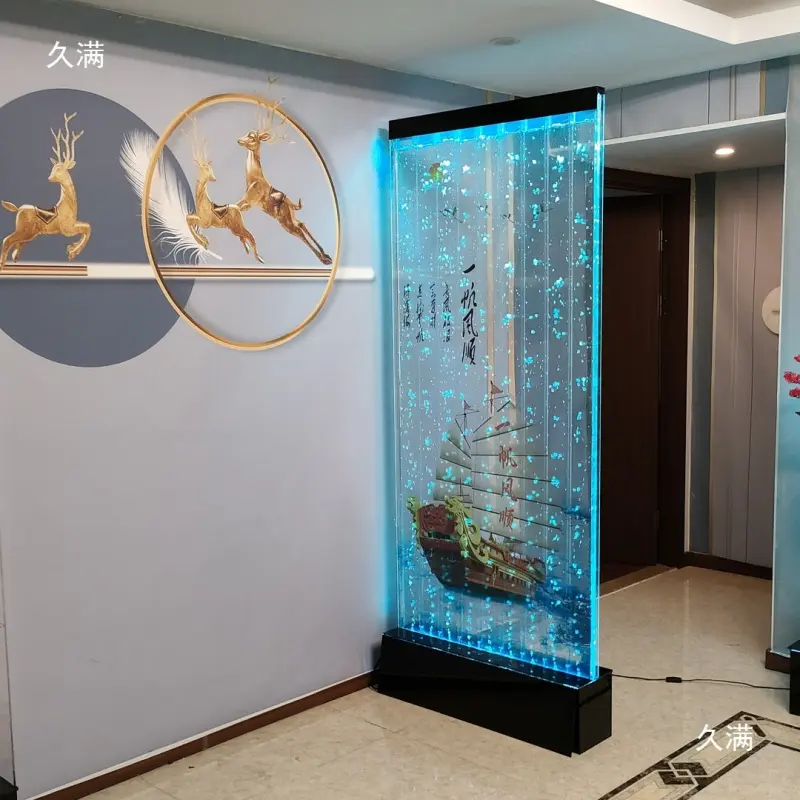 Custom. Curtain Wall Screen Living Room Entrance Hallway Partition Office Interior Trim Home Background Bubble Wall