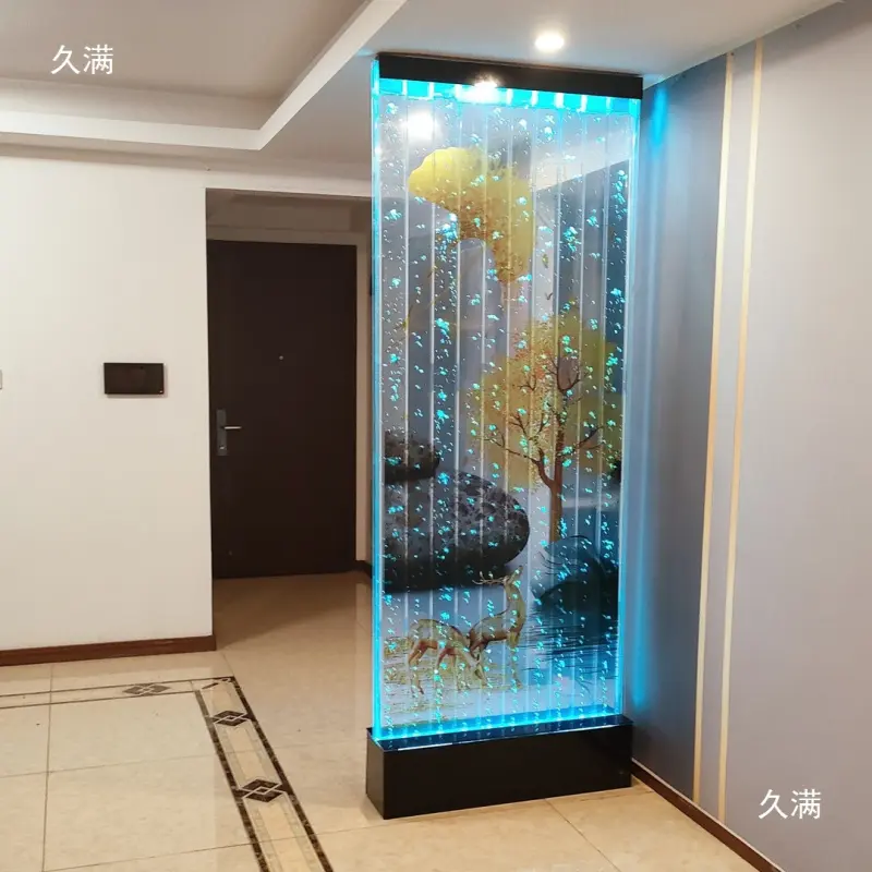 Custom. Curtain Wall Screen Living Room Entrance Hallway Partition Office Interior Trim Home Background Bubble Wall