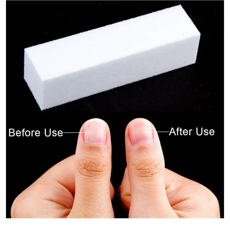 5/10/15/20Pcs Nail Buffer Professional Nail File Polisher Block Manicure Pedicure Files Sanding Polishing Sponge Nail Art tools