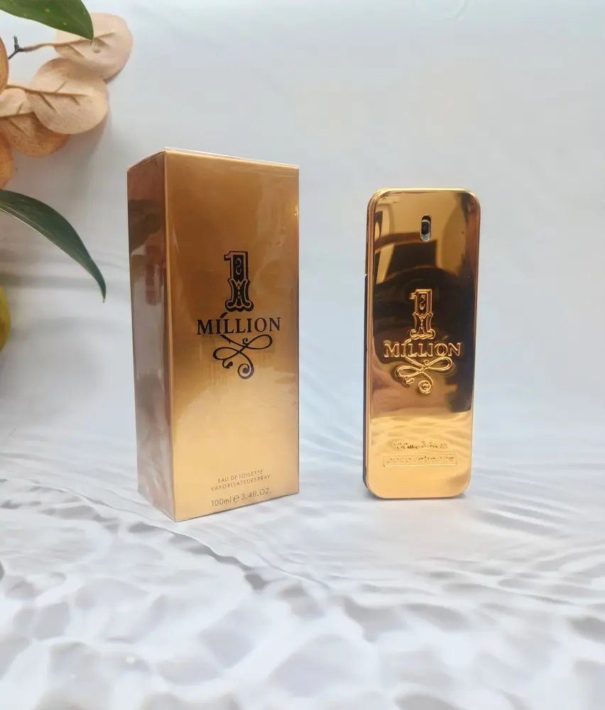 1 Million By Paco Rabanne For Men's Eau De Toilette TESTER 3.4 fl oz 100 ml  Men's Cologne New in Box USA