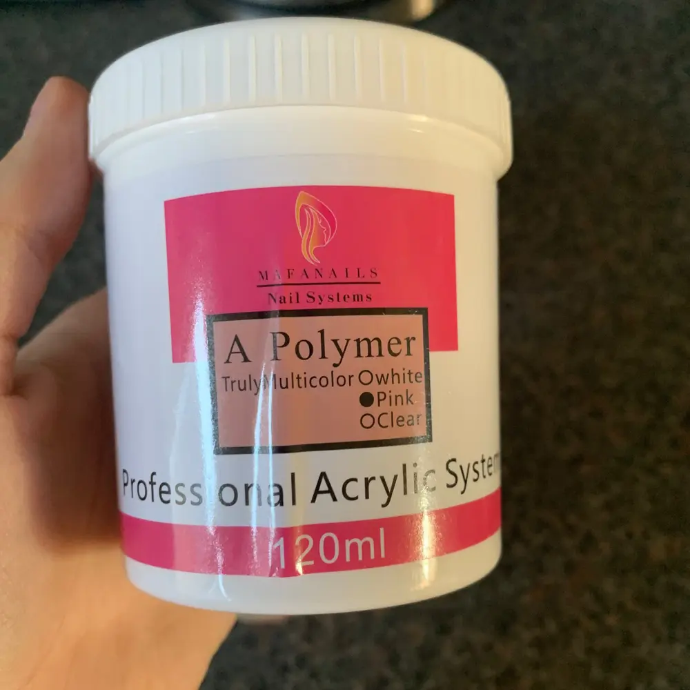 120ml EMA Polymer Acrylic Liquid&Powder Pink Nail Builder/Dipping/Carving Acrylic Powder For Nails TIPS Builder Extended Powders