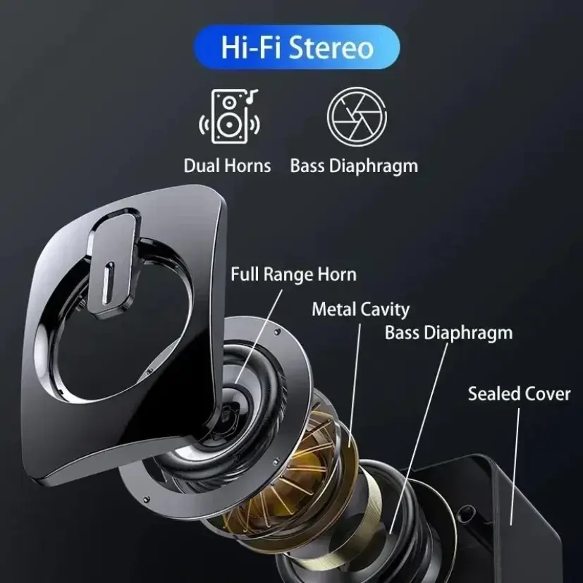 Opansten Computer Speakers PC Sound Box HIFI Stereo Microphone USB Wired Caixa De Som with LED Light For Desktop Computer