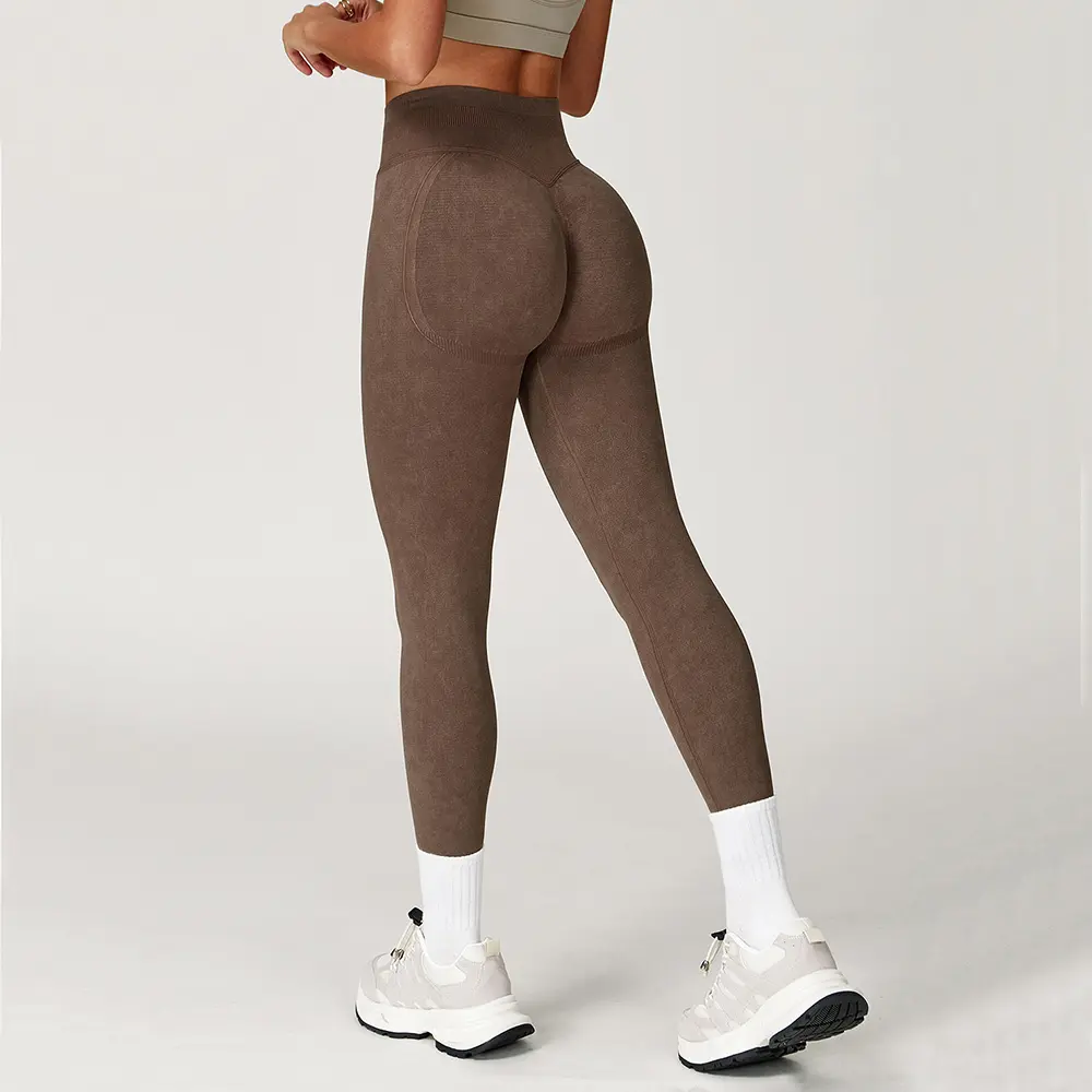 High Waist Butt Lift Leggings Seamless Leggings Women Fitness Running Yoga Pants Ribbed Leggings Gym Tights Workout Leggings