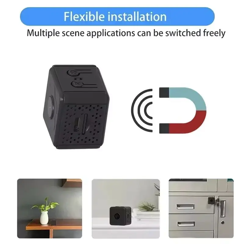 1080p Mini Camera Home Wireless Wifi Camera Outdoor Upgraded Baby Pet Motion Detection Security Small Night Vision Camera