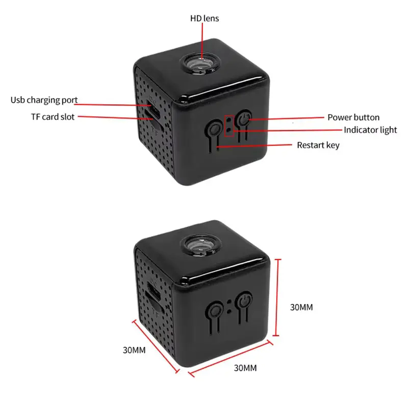 1080p Mini Camera Home Wireless Wifi Camera Outdoor Upgraded Baby Pet Motion Detection Security Small Night Vision Camera