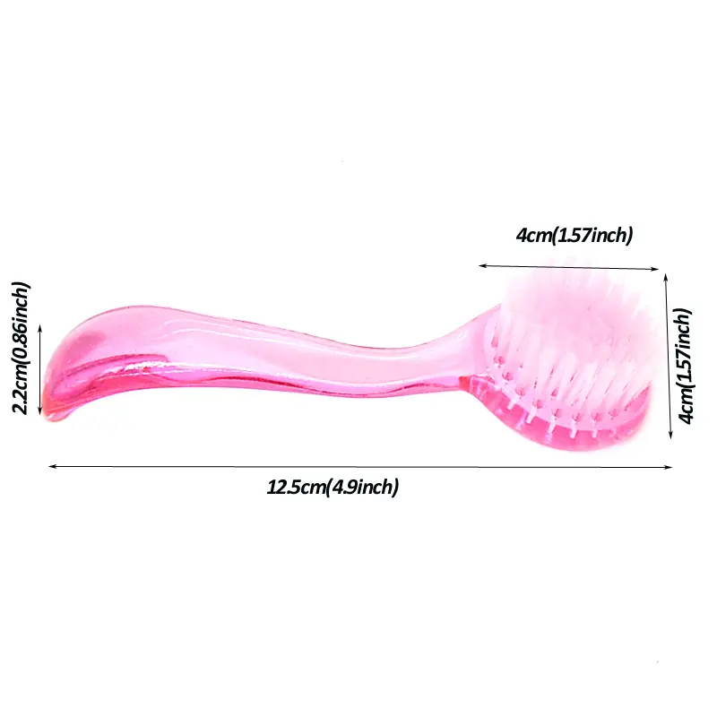 10/20/30/50 Pcs Nail Cleaning Brush For Manicure Round Head Nail Salon Acrylic Brushes Tools Remover Dust Powder Clean Brush Set